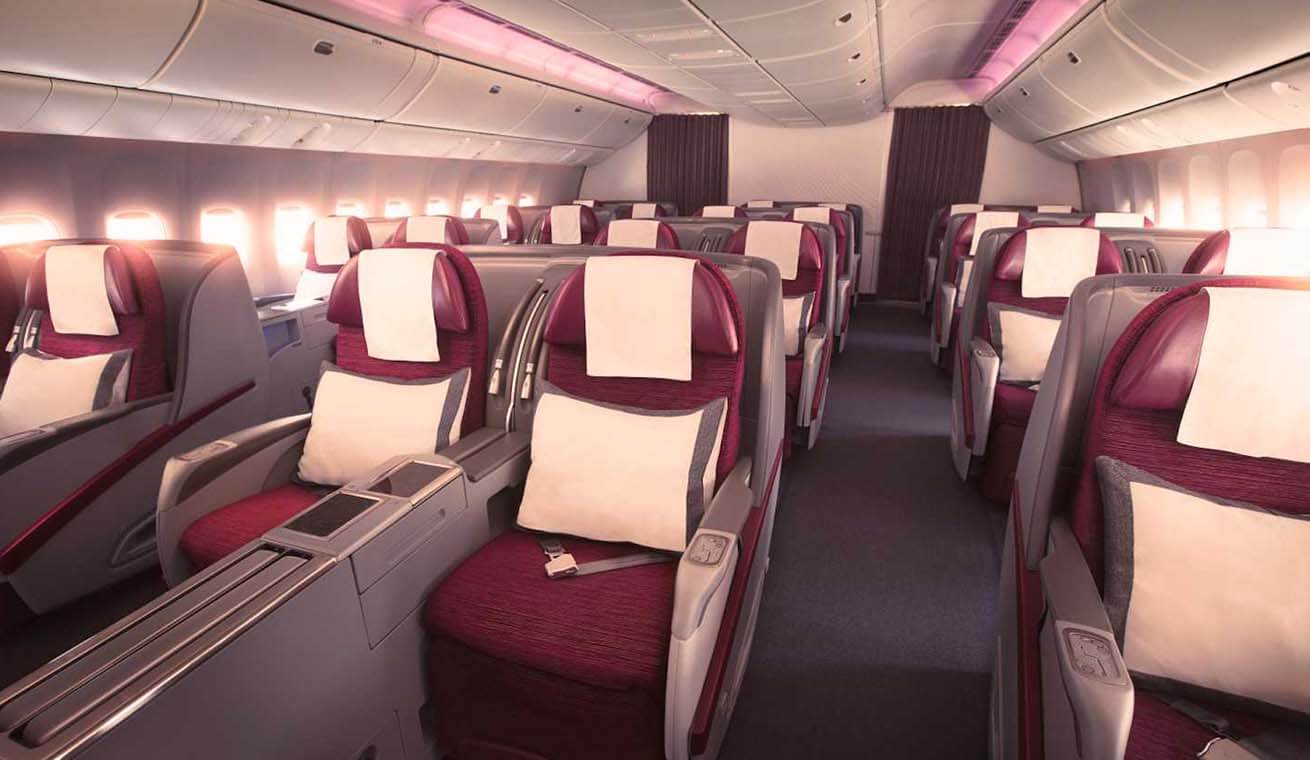 Boeing 777 бизнес класс